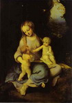 madonna and child with st. john.