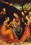 the betrothal of st. catherine of alexandria.