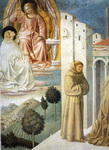 vision of st. dominic and meeting of st. francis and st. dominic.