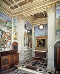view of the chapel, cycle of frescoes.