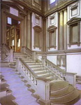 vestibule of the laurentian library.