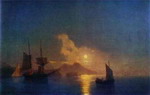 The Bay of Naples by Moonlight
