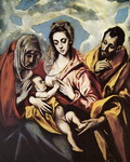 Holy Family with St. Anne.