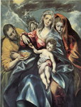 Holy Family with Mary Magdalen.