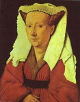 portrait of margaret van eyck, artist's wife