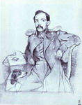 portrait of lieutenant lvov.