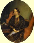 portrait of amalia legrand.
