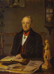 portrait of p. v. zhdanovich.