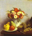 flowers and fruit.