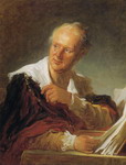Portrait of Diderot.