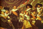 the banquet of the officers of the st. george civic guard.