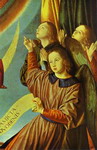 The Virgin in Glory, surrounded by Angels. Detail.