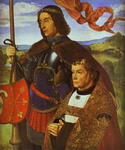 Portrait of Francis de Chateaubriand Presented by St. Maurice.