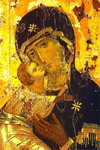The Vladimir Virgin with Child.