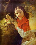 Girl with Fruit.