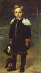 Portrait of Sergey Kramskoy, the Artist's Son, as a Child.