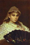 Portrait of O. Rophtopulo (Girl with a Fan).