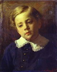 Portrait of Sergey Kramskoy, the Artist's Son, as a Child.