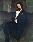 Portrait of the Painter Ivan Bilibin.