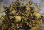 Copy of the Battle of Anghiari by Leonardo.