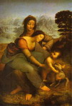 Virgin and Child with St. Anne.