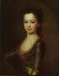 portrait of countess maria vorontsova as a child.
