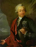 Portrait of I. I. Shuvalov.