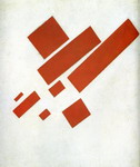 Suprematism with Eight Rectangles.
