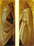 Two Carmelite Saints. Panels from the Pisa Altar.