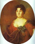 portrait of the princess a. p. golitzina.