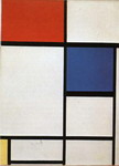Composition  with Blue, Red and Yellow