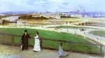 View of Paris from the Trocadero.