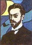 Portrait of Wassily Kandinsky.