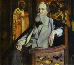 Portrait of Victor Vasnetsov.