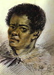 Portrait of a Negro, Orlovski's Servant.