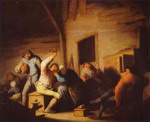 Peasants in a Tavern.