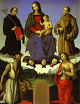 Madonna and Child with Four Saints (Tezi Altarpiece).