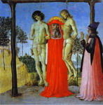 St. Jerome Supporting Two Men on the Gallows.