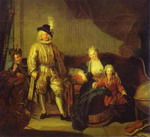 Portrait of Baron von Erlach with His Family.