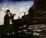 Shepherd with Flock.