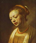 portrait of a young girl.