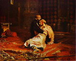 Ivan the Terrible and His Son Ivan on November 16, 1581
