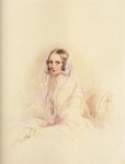 Portrait of Empress Alexandra Fedorovna.