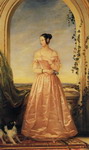 Portrait of Grand Duchess Alexandra Nikolaevna.