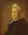 Portrait of Anna Yuryevna Kvashnina-Samarina.