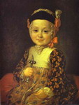 Portrait of Count Alexey Bobrinsky as a Child.