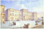 Mariinsky Palace as Seen from the Blue Bridge.