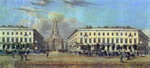 Panorama of the Nevsky Prospekt.