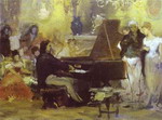 chopin performing in the guest