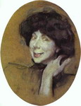 Portrait of Anna Benois.